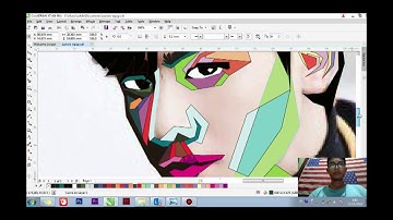 How to Make Vector Face Using WPAP Technique in Corel Draw - Muhammad Sobirin