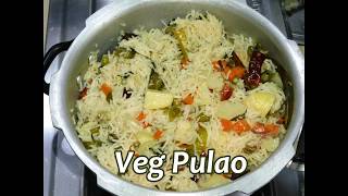 Pressure Cooker Veg Pulao Recipe – Fun FOOD Frolic