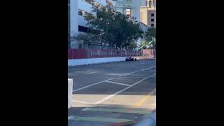 IndyCars at the Streets of St Pete for the opening practice