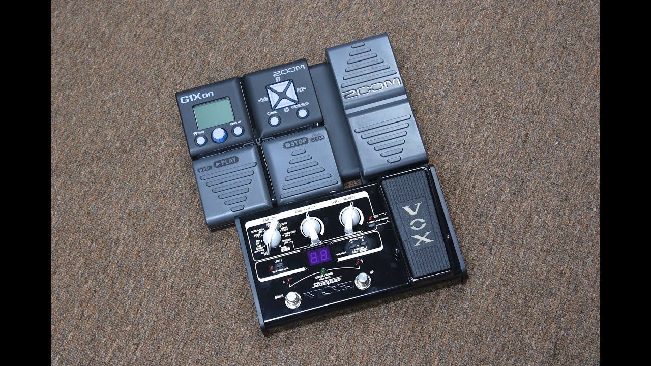 zoom g1xon guitar multi-effectsprocessor