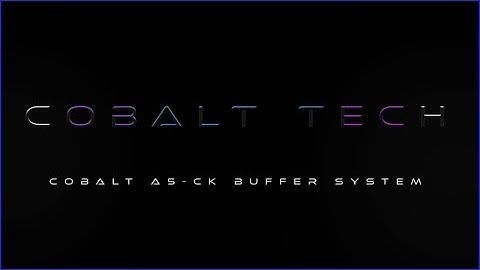 Cobalt Tech (Cobalt Kinetics/ VLTOR A5 CK buffer system)