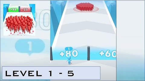 COUNT MASTER ; STICKMAN GAMES : Lvl 1-5