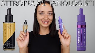 St.Tropez Tan Tonic Glow Drops vs. Tanologist Extra Dark Self Tan Drops!