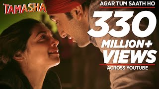 Agar Tum Saath Ho FULL LYRICS Song | Tamasha | Ranbir Kapoor, Deepika Padukone | T-Series