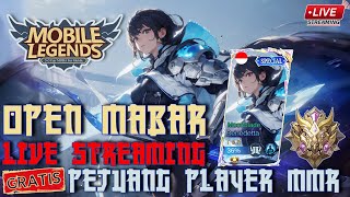 Live! OPEN MABAR GRATISSS GASSSS ! Mobile legends