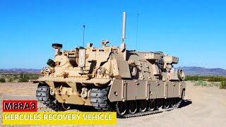 US Army Tests New M88A3 Hercules Recovery Vehicle