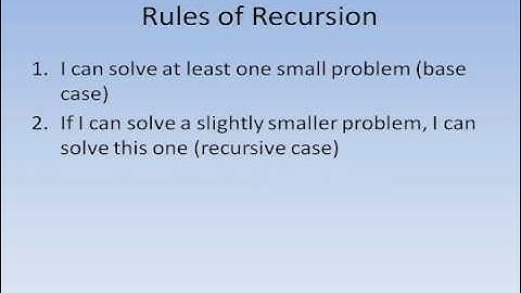 Java #20 - Recursion Part 1