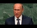 Выступление президента РФ Владимира Путина на 70-й сессии Генассамблеи ООН