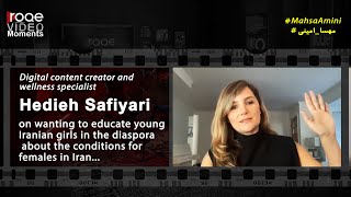 Roqe Moment - Digital content creator and wellness specialist Hedieh Safiyari... با زیرنویس فارسی
