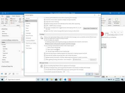 How to Get Read Receipt confirming the recipient viewed the email in Outlook - Office 365