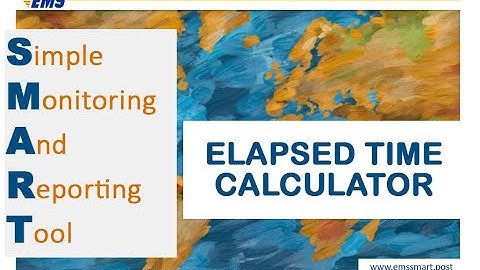 Elapsed time calculator