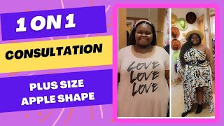 Watch Us dress this apple shape plus size doll!!!!