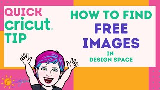 how to find all the free images in cricut design space #cricuttip