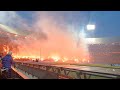 sfeer actie feyenoord - olympique marseille