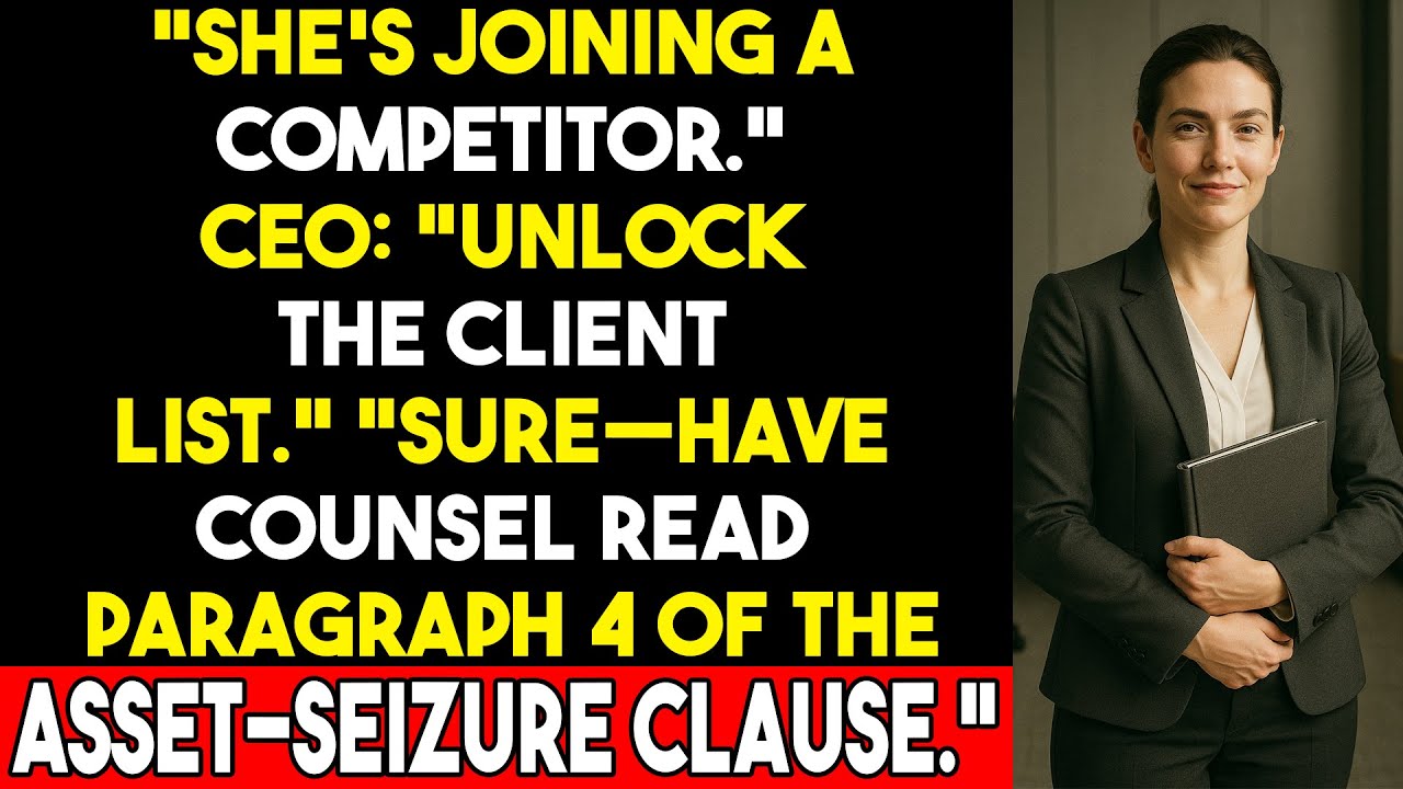 She Resigned with a Smile — But They Didn’t Read the Fine Print Until It Was Too Late