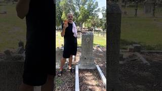 Old Picture Grave At The Historic Tampa Cemetery