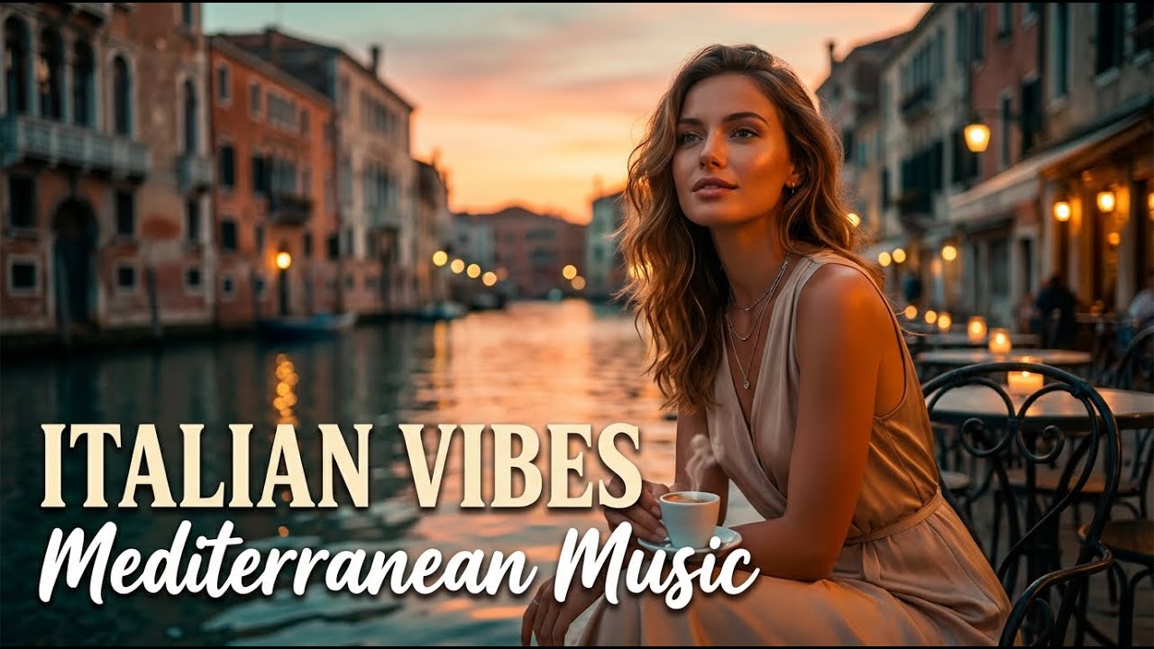 Luxury Coastal Italy ✨ Mediterranean Music 2+ Hours | Lake Como & Amalfi Coast 4K Relax