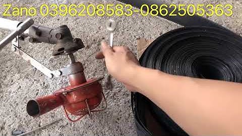 Chế bơm nước vào máy cắt cỏ cực khoẻ