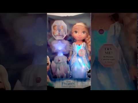 Set papusa Disney Frozen Singing Princess Elsa Northen Light I