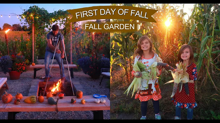 First Day of Fall in the Garden | Picking Pumpkins...