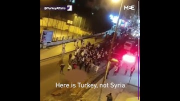 Turkish men attack Syrian businesses in Istanbul