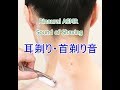 【イヤホン推奨】カミソリの耳剃り・首剃り音Ⅱ(asmr)【Shaving Sounds】