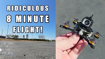 FLYWOO Firefly18 RIDICULOUS 8 Minute Flight