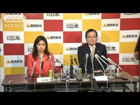亀井静香代表涙の離党会見ノーカット1（12/04/06）