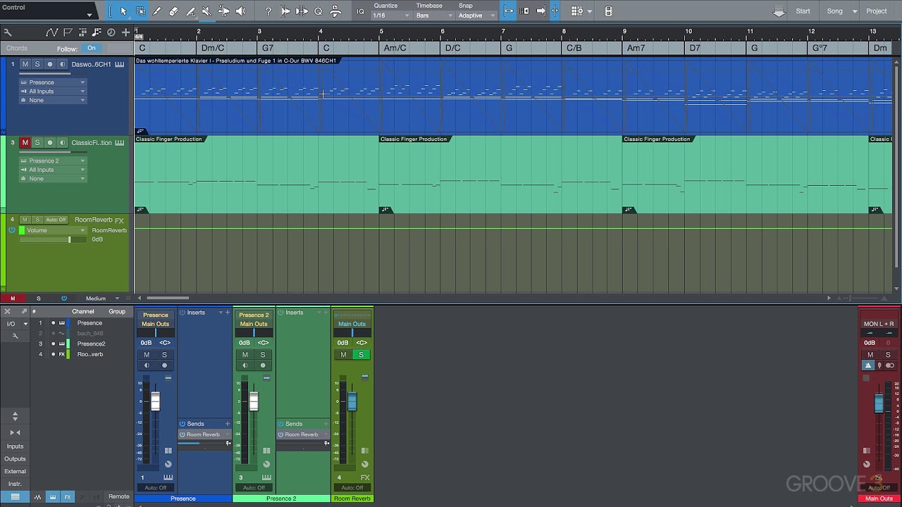 The Chord Track - General Overview (Studio One 4 Advanced)