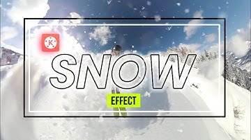 How to Make Snow Effect In Video // Snowfall Effect // In kinemaster
