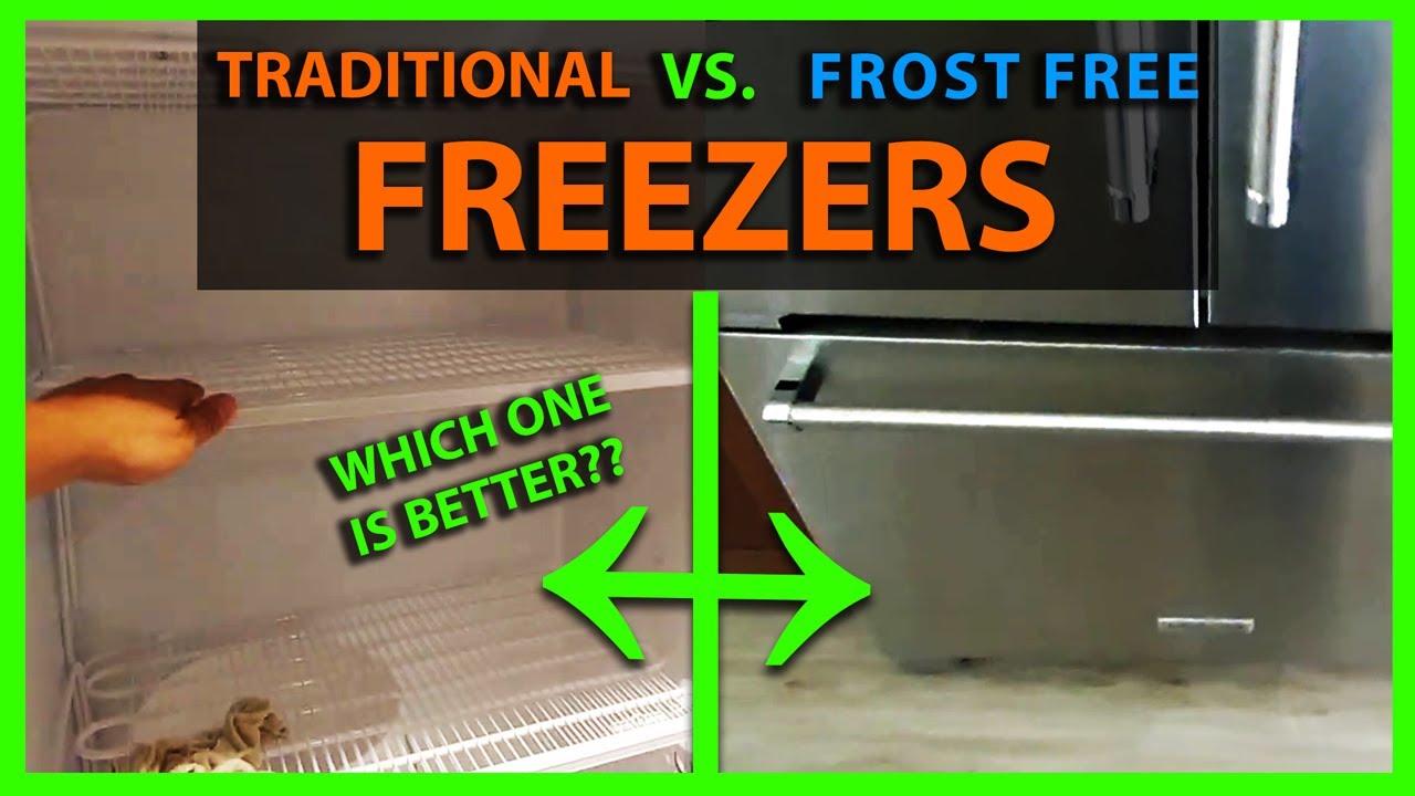 Frost Free Freezers Vs. Regular Upright Freezers - Pros & Cons & How