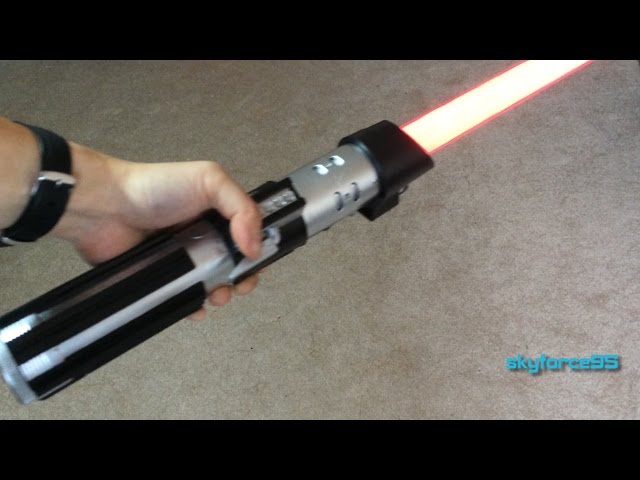 Anakin to Darth Vader Ultimate FX Lightsaber Review - YouTube