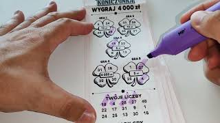 INWESTYCJA W LOTTO LOSY 150 złotych