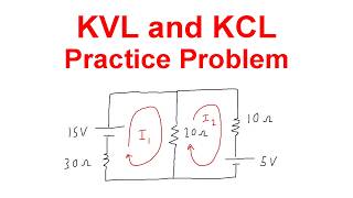 KVL and KCL Practice Problem