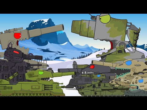Видео: Битва всех Железных МОНСТРОВ! - Все серии - Мультики про танки