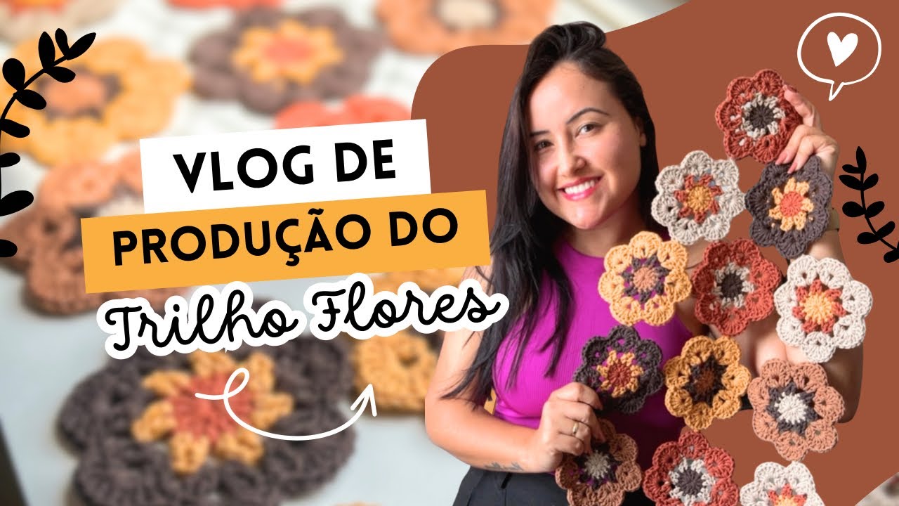 Vlog de produção - Trilho de mesa Flores