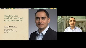 Transform your Applications on Oracle Cloud Infrastructure