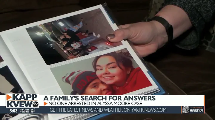 A year later, still no answers in Alyssa Moore hom...