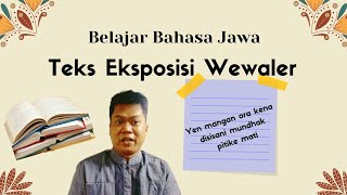 Teks Eksposisi Wewaler ⁉️ Materi Teks Eksposisi Budaya Wewaler Kelas 12