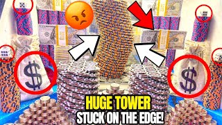 😡ALMOST LOST “$60,000,000.00” THEN THIS HAPPENED! HIGH LIMIT COIN PUSHER MEGA MONEY JACKPOT!