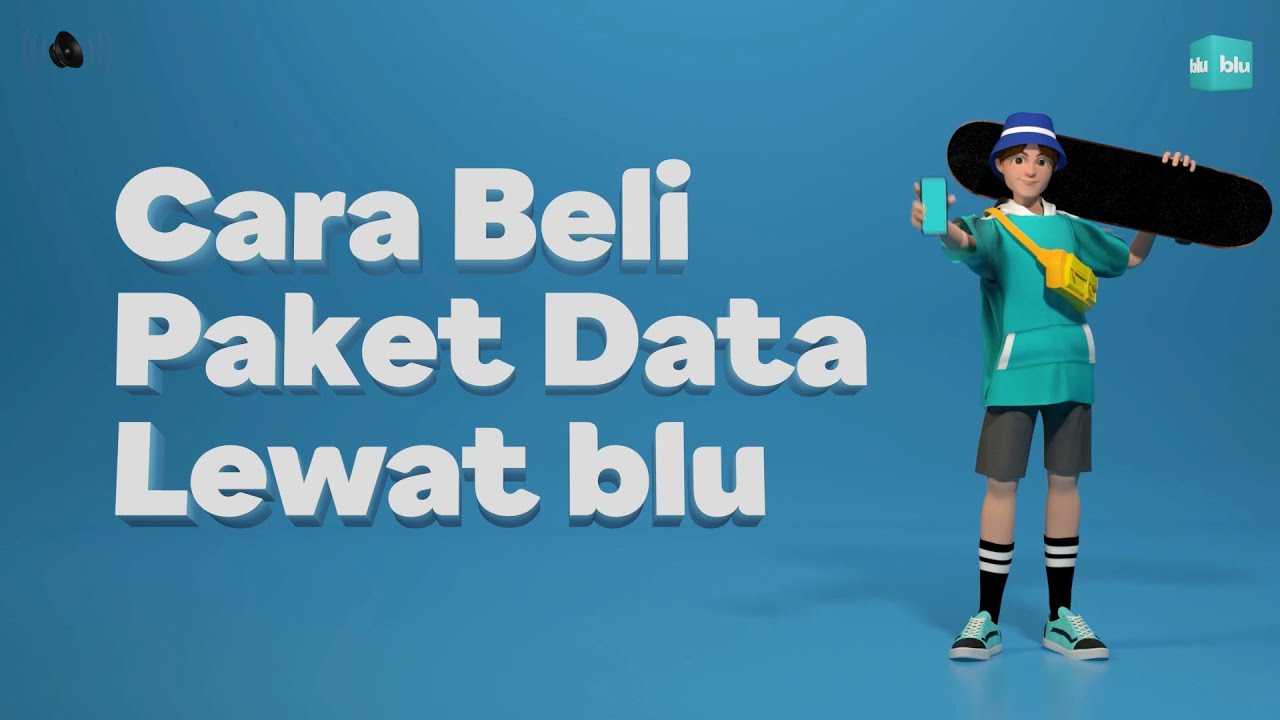 Cara Beli Paket Data lewat blu!