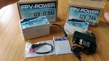 What is included with each Fpv-Power Battery.