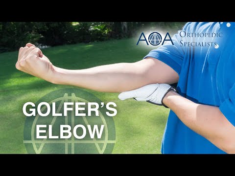 AOA Orthopedic Specialists - Golfer&rsquo;s Elbow (Medial Epicondylitis)