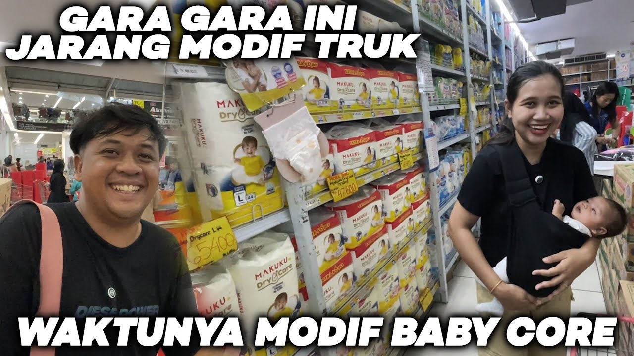 KIKI CORE JARANG MODIFIKASI TRUK NYA GARA GARA INI‼️