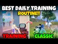 Best training routine to keep your gameplay consistent in bgmitipstricks mew2