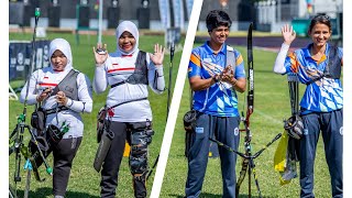 Indonesia v India - recurve women open doubles gold | Bangkok 2023 Asian Para Championships