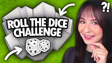 Can I build a house by ROLLING THE DICE in The Sims 4?