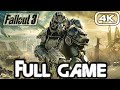 Fallout 3 gameplay walkthrough full game 4k 60fps no commentary