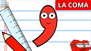 La coma para niños  El uso de la coma y sus reglas  Peques Aprenden Jugando