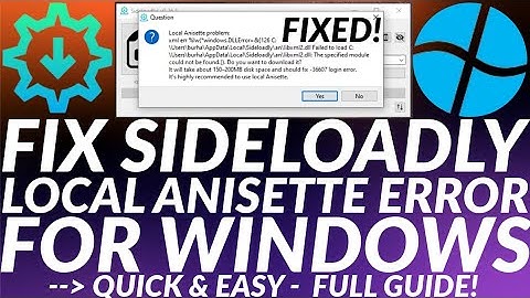 Fix Sideloadly anisette error | Fix Sideloadly login failed error | Fix libxml2.dll not found error